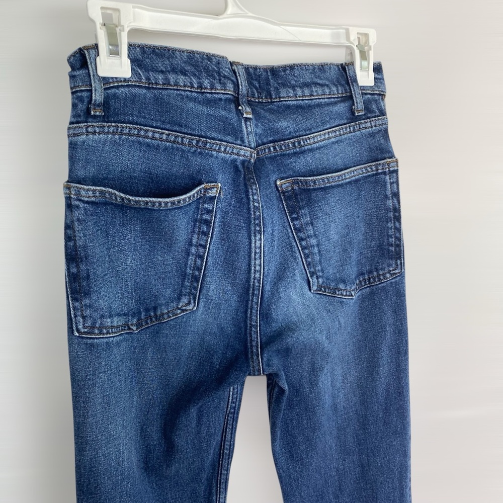 Reformation Blue Straight Leg Women's Jeans - Picture 6 of 6